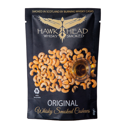 Whisky Smoked Cashews 10x60g - Original