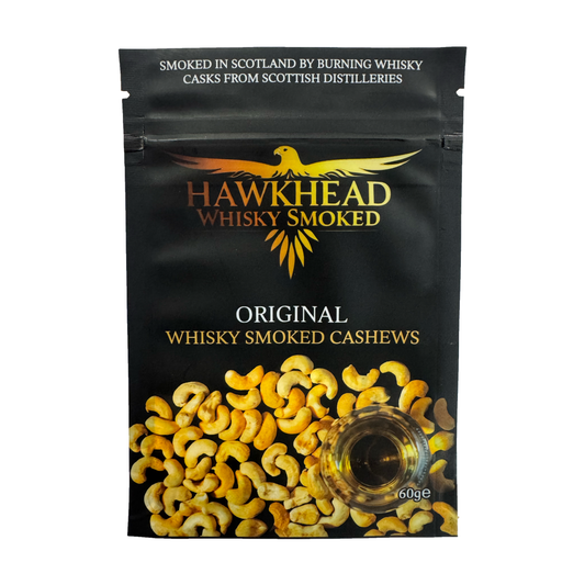 Whisky Smoked Cashews 10x60g - Original